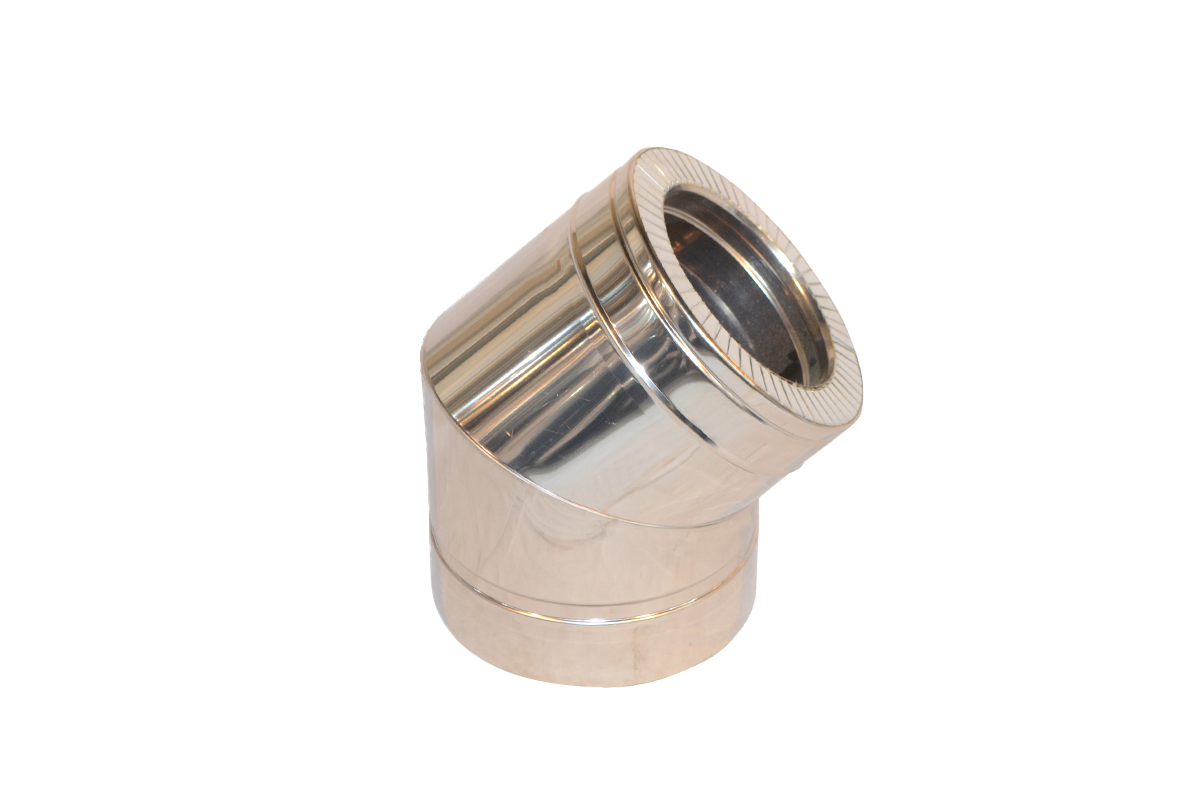 Cot Inox Izolat 45* D80/140