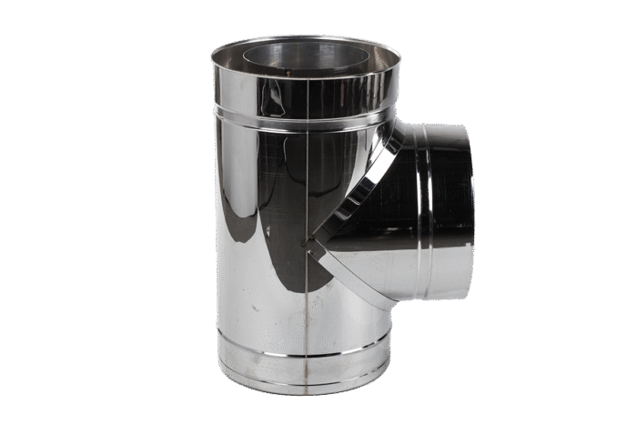 Teu Inox Izolat 90* D80/140 - imagine 2