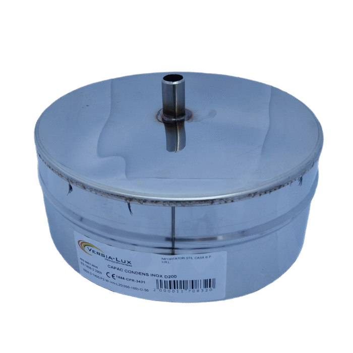 Capac Condens Inox D80