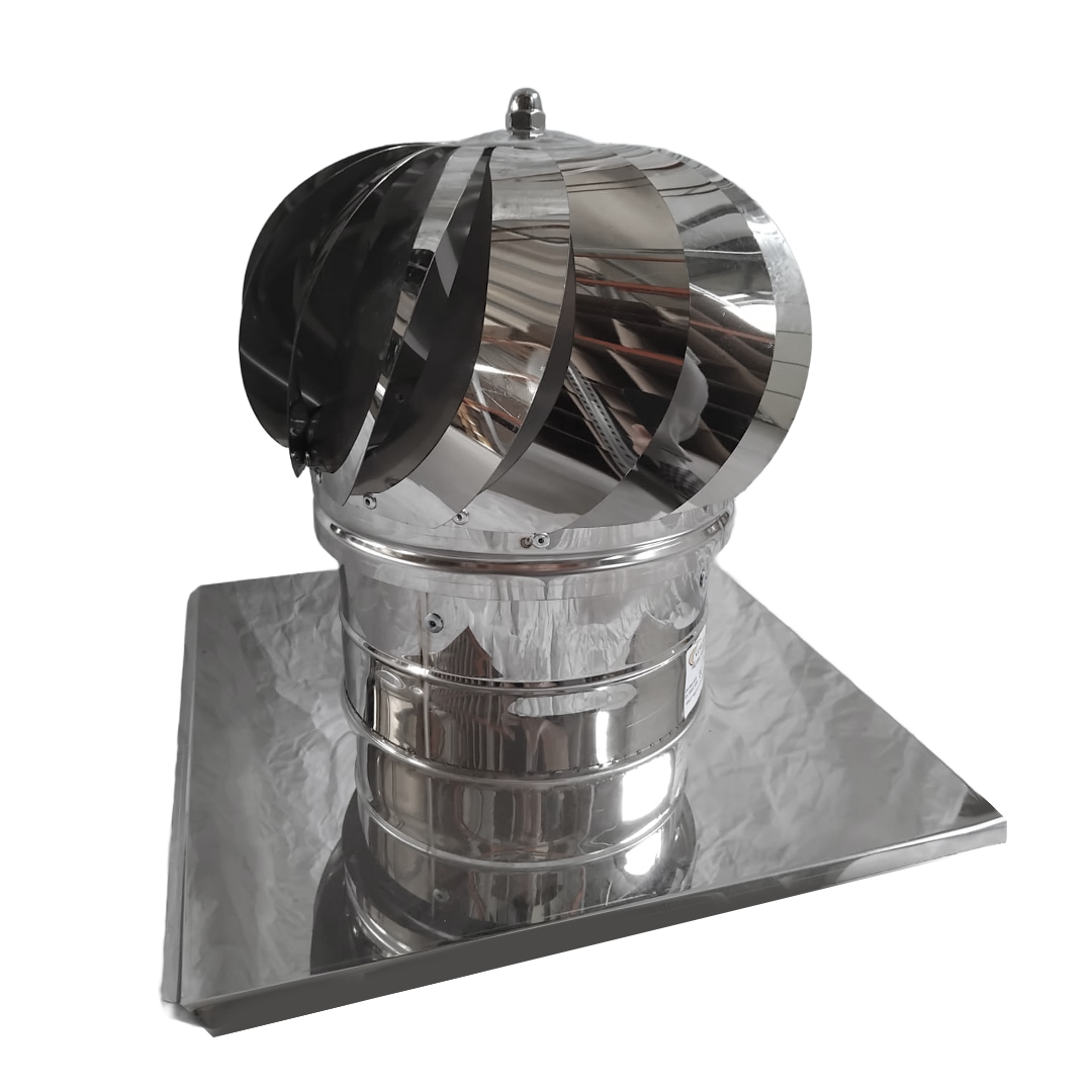 PALARIE TERMINAL ROTATIV INOX CU TALPA D300