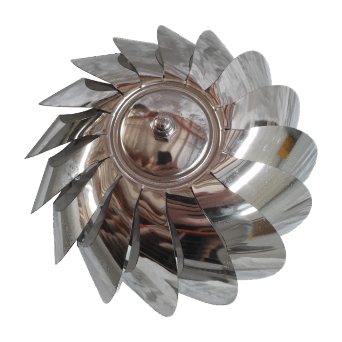 Palarie Terminal Rotativ Inox D125 - imagine 2
